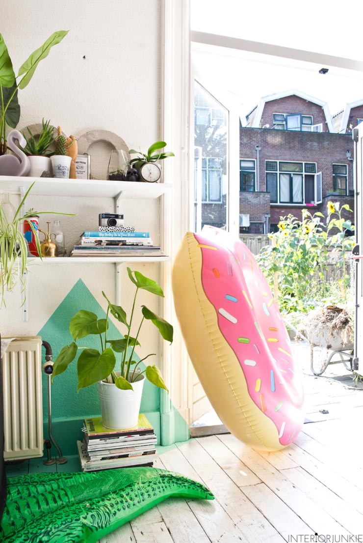 Huizentour in de studentenkamer van Roza