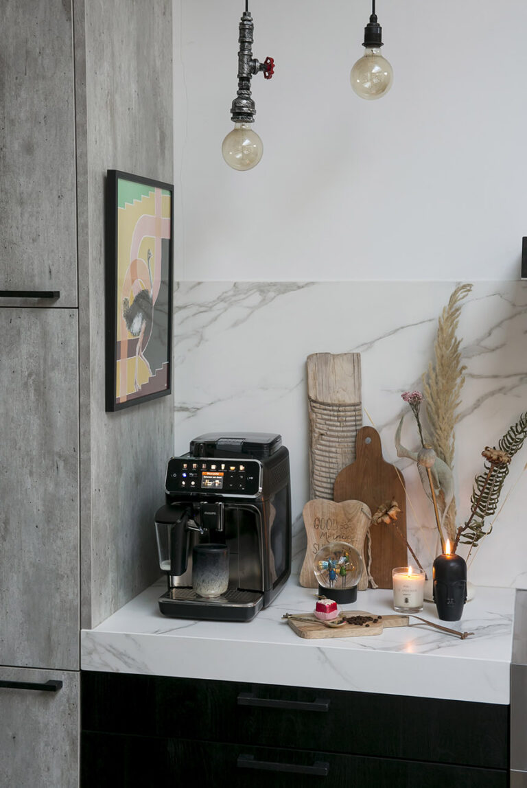 Marieke verrassen met een koffiehoekje in de keuken Interiorjunkie