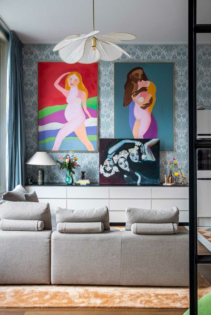 Omgeving Elektronisch Glad Eigen kunst in huis voegt direct persoonlijkheid toe aan je interieur -  Interior junkie
